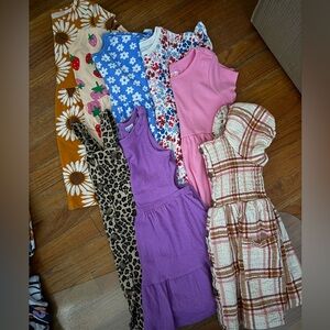 8 Colorful Kids Dress Set - Size 3T